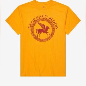 NWT Hot Topic Camp Half-Blood Orange/Grey  T-Shirt size 2X and 3X